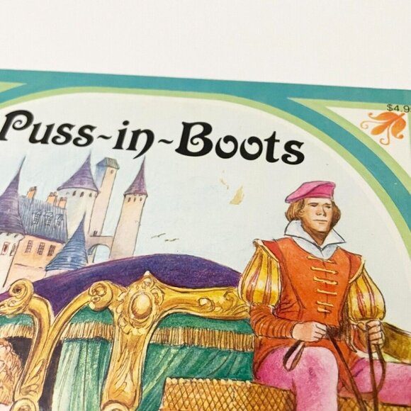 Vintage 1984 Puss in Boots by Wishing Well Books - Picture 2 of 16
